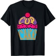 thumbnail image 1 of Exquisite and comfortable-I Just want to Drink Coffee and Bake Things Cupcake Baking T-Shirt, 1 of 4