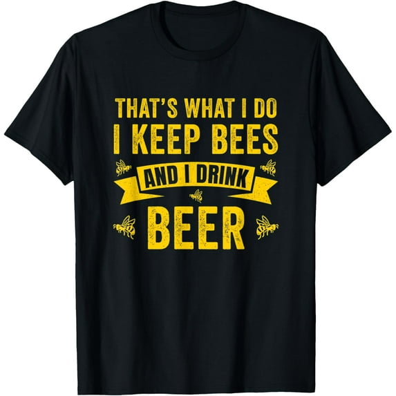 Exquisite and comfortable-I Keep Bees Funny Beekeeper Bee Hive Honey Funny T-Shirt