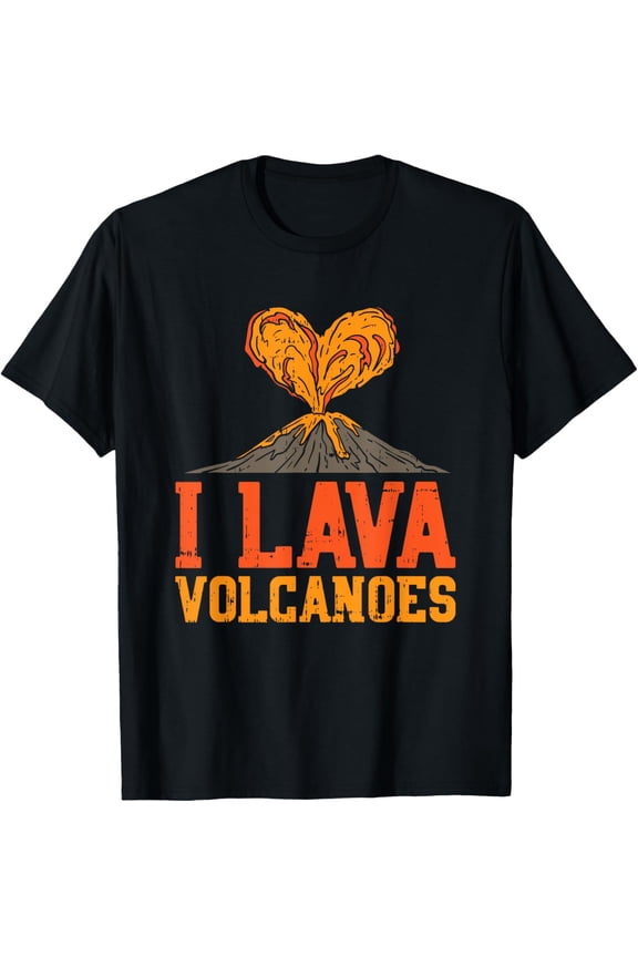 Exquisite and comfortable-I Lava Volcanoes, Geography, Geologist & Volcanology Kit T-Shirt