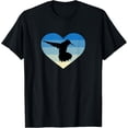 thumbnail image 1 of Exquisite and comfortable-I Love Hummingbirds in Flight Hummingbird Fan Silhouette Hummingbird T-Shirt, 1 of 4