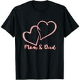 thumbnail image 1 of Exquisite and comfortable-I Love You Mom And Dad Heart Simple Design T-Shirt, 1 of 4
