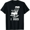 thumbnail image 1 of Exquisite and comfortable-I Rock - Funny Rocking Chair Gag Gift T-Shirt T-Shirt, 1 of 4