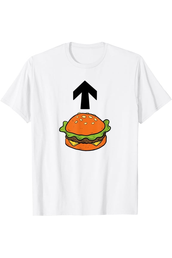 Exquisite and comfortable-I Want A Good Burger Hamburger Up Arrow T-shirt T-Shirt