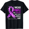 thumbnail image 1 of Exquisite and comfortable-I Wear Purple For Someone Alzheimer's Disease Awareness T-Shirt, 1 of 4