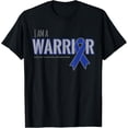 thumbnail image 1 of Exquisite and comfortable-I am a Warrior Colon Cancer Awareness Shirts T-Shirt, 1 of 4