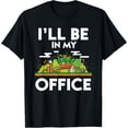 thumbnail image 1 of Exquisite and comfortable-I'll Be in my Office T-Shirt Funny Wheelbarrow Garden Gloves, 1 of 4