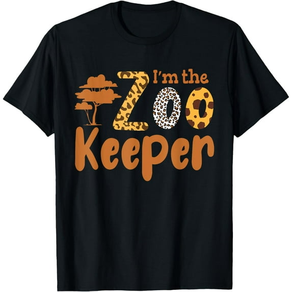 Exquisite and comfortable-I'm The Zoo Keeper Zookeeper Zookeepping Job Keeping T-Shirt