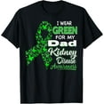 thumbnail image 1 of Exquisite and comfortable-I wear Green for my Dad - Kidney Disease Awareness Shirt T-Shirt, 1 of 4
