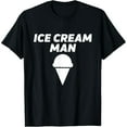 thumbnail image 1 of Exquisite and comfortable-Ice Cream Man Costume Vanilla Soft Serve Ice Cream Outfit T-Shirt, 1 of 7