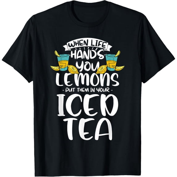 Exquisite and comfortable-Iced Tea Lemon T-Shirt