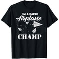 thumbnail image 1 of Exquisite and comfortable-Im A Paper Airplane Champ Paper Folding Master Origami T-Shirt, 1 of 4