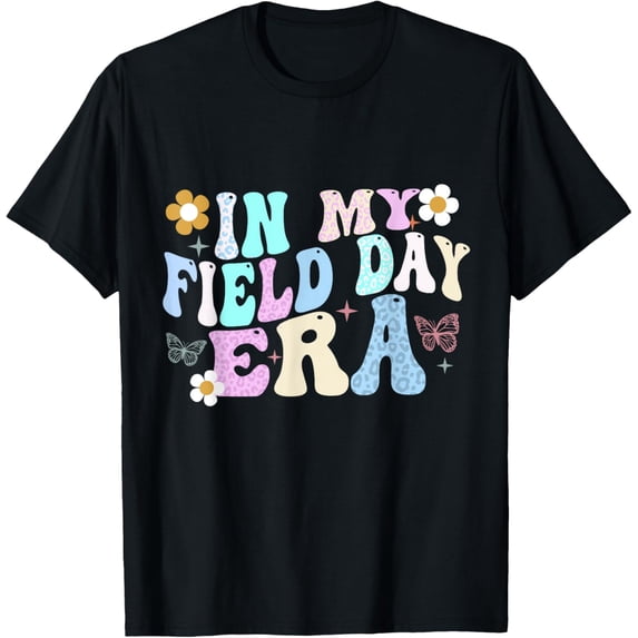 Exquisite and comfortable-In My Field Day Era Shirts Field Day For Teacher Kids Girls T-Shirt