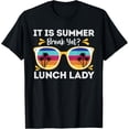 thumbnail image 1 of Exquisite and comfortable-Is It Summer Break Yet Lunch Lady Last Day Of School Teacher T-Shirt, 1 of 4