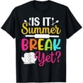 thumbnail image 1 of Exquisite and comfortable-Is It Summer Break Yet Lunch Lady T-Shirt, 1 of 4