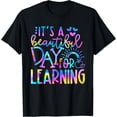 thumbnail image 1 of Exquisite and comfortable-It's Beautiful Day For Learning Tie Dye Back To School T-Shirt, 1 of 4