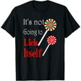 thumbnail image 1 of Exquisite and comfortable-It's Not Going to Lick Itself Funny Christmas Candy Cane T-Shirt, 1 of 4