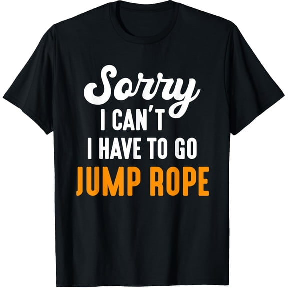 Exquisite and comfortable-Jump Rope Skipping Jumping Roping Workout T-Shirt