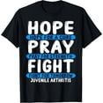 thumbnail image 1 of Exquisite and comfortable-Juvenile Arthritis Awareness Movement Ribbon JIA Warrior T-Shirt, 1 of 4