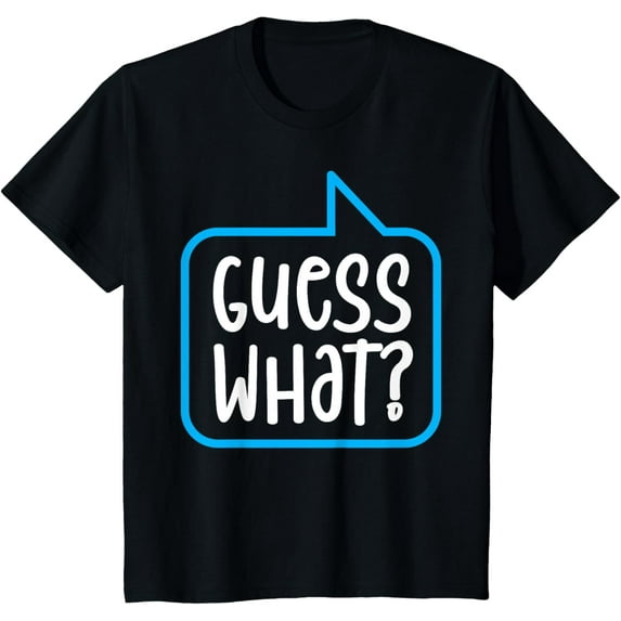 Exquisite and comfortable-Kids Guess What Big brother T-Shirt