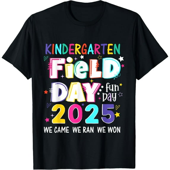 Exquisite and comfortable-Kindergarten Field Day Fun Day 2025 School Field Day Teacher T-Shirt