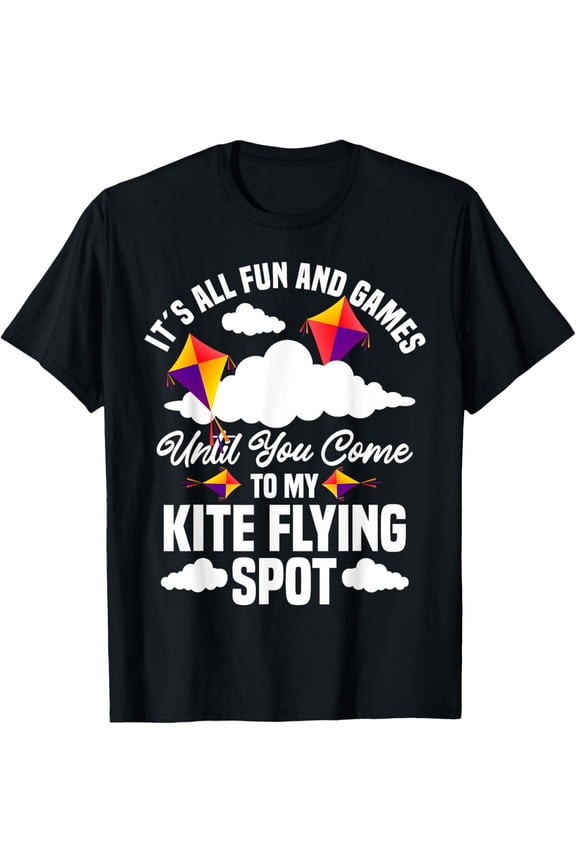 Exquisite and comfortable-Kite Flying Lover Gloves Equipment Kiteflying Kiteflyer T-Shirt