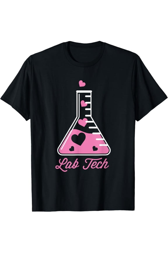 Exquisite and comfortable-Lab Tech - Beaker Chemistry Medical Laboratory Technician T-Shirt