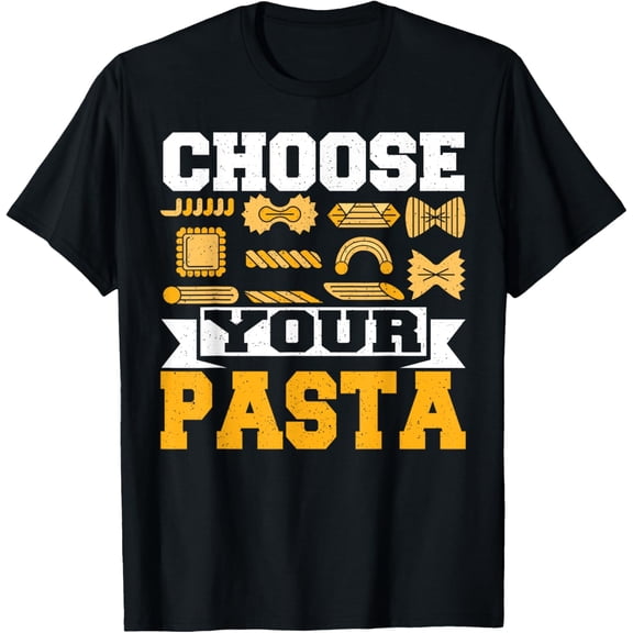 Exquisite and comfortable-Lasagna Spaghetti Macaroni Penne Choose Your Pasta T-Shirt