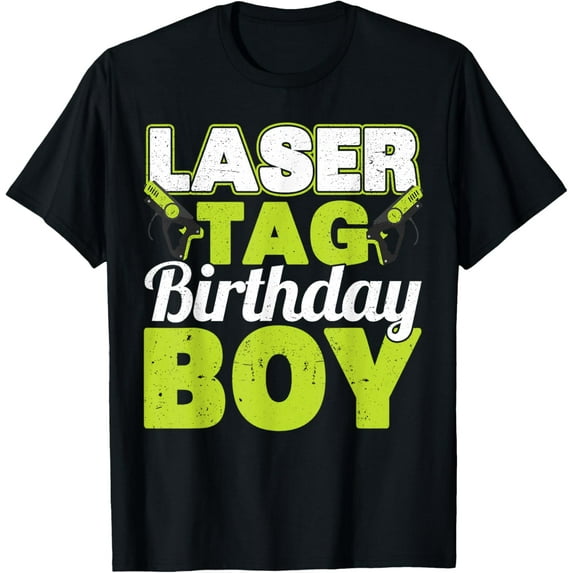Exquisite and comfortable-Laser Tag Party Laser Tag Birthday Boy Lazer Tag Game T-Shirt
