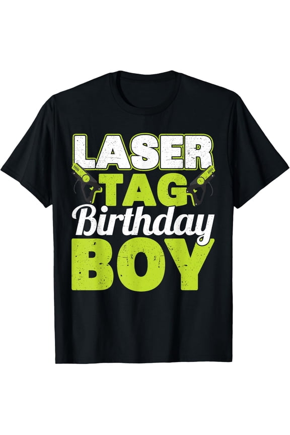 Exquisite and comfortable-Laser Tag Party Laser Tag Birthday Boy Lazer Tag Game T-Shirt