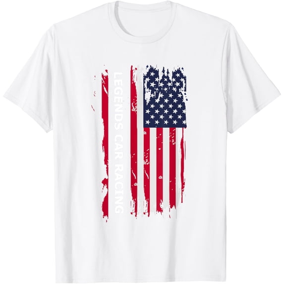 Exquisite and comfortable-Legends Car Racing T-Shirt