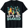 thumbnail image 1 of Exquisite and comfortable-Let's Get Soaked Water Blaster Squirter Water Gun T-Shirt, 1 of 4