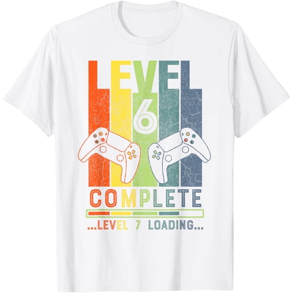 Exquisite and comfortable-Level 6 Complete Gamer Gift 6 Years Wedding Anniversary T-Shirt