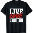 thumbnail image 1 of Exquisite and comfortable-Lighting Technician Light Guy Lighting Tech T-Shirt, 1 of 4