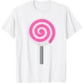 thumbnail image 1 of Exquisite and comfortable-Lollipop Sucker Lollypop Pink costume T-Shirt, 1 of 4