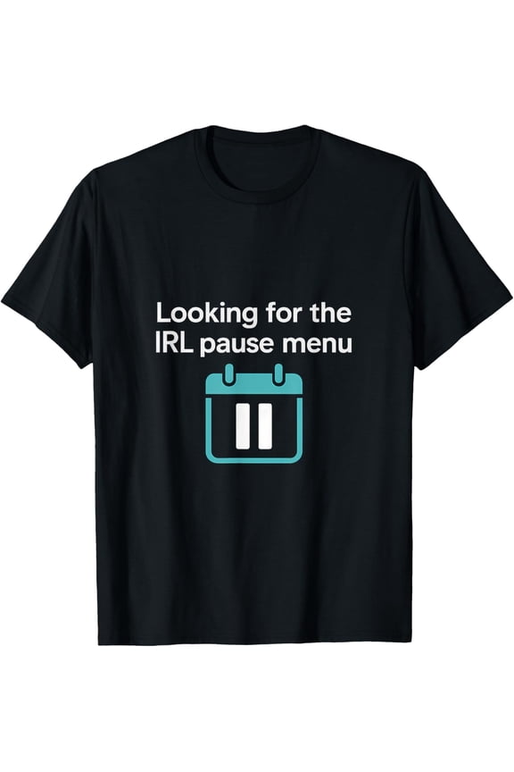 Exquisite and comfortable-Looking for the IRL Pause Menu Calendar Icon T-Shirt