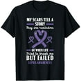 thumbnail image 1 of Exquisite and comfortable-Lupus Awareness Purple Ribbon SLE Autoimmune Disease T-Shirt, 1 of 4