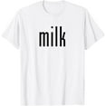thumbnail image 1 of Exquisite and comfortable-MILK COSTUME HALLOWEEN PRETEND I'M MILK T-Shirt, 1 of 4