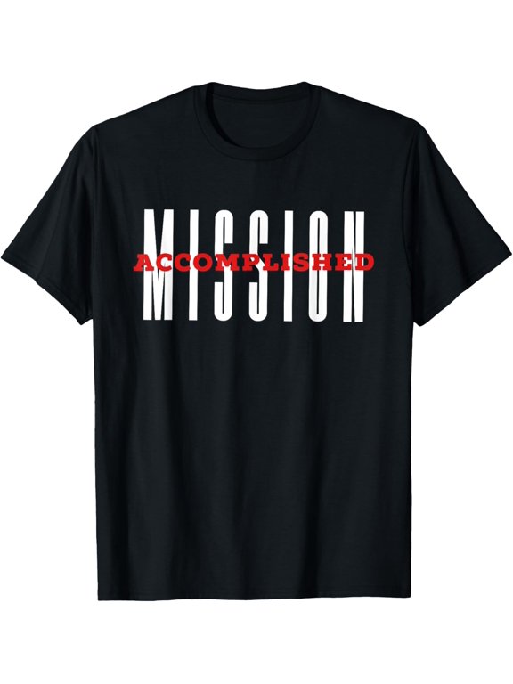 Exquisite and comfortable-MISSION ACCOMPLISHED Returned Missionary Shirt Christian LDS T-Shirt