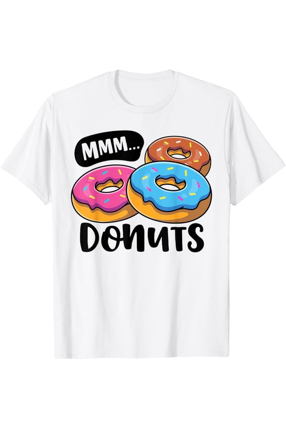 Exquisite and comfortable-MMM Donuts Donut Lover Funny Girls Women Doughnut Squad Food T-Shirt