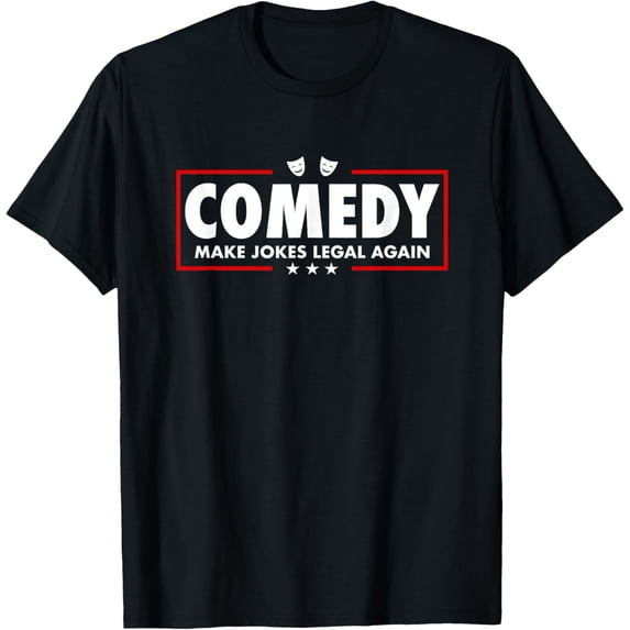 Exquisite and comfortable-Make Jokes Legal Again Stand Up Comedy Comedian T-Shirt