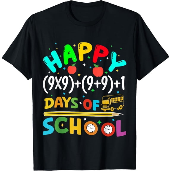 Exquisite and comfortable-Math Formula 100 Days Of School Funny Math Teacher 100th Day T-Shirt