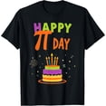 thumbnail image 1 of Exquisite and comfortable-Math Is a Piece of Cake Pi Day Funny Geek Math Lover T-Shirt, 1 of 4