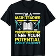 thumbnail image 1 of Exquisite and comfortable-Math Teacher School Teacher Funny Maths Teachers School T-Shirt, 1 of 4