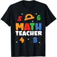 thumbnail image 1 of Exquisite and comfortable-Math Teacher Women Men Mathematics School Math Teacher T-Shirt, 1 of 4
