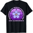 thumbnail image 1 of Exquisite and comfortable-Memories Are Worth Fighting For Alzheimer's Awareness Day T-Shirt, 1 of 4