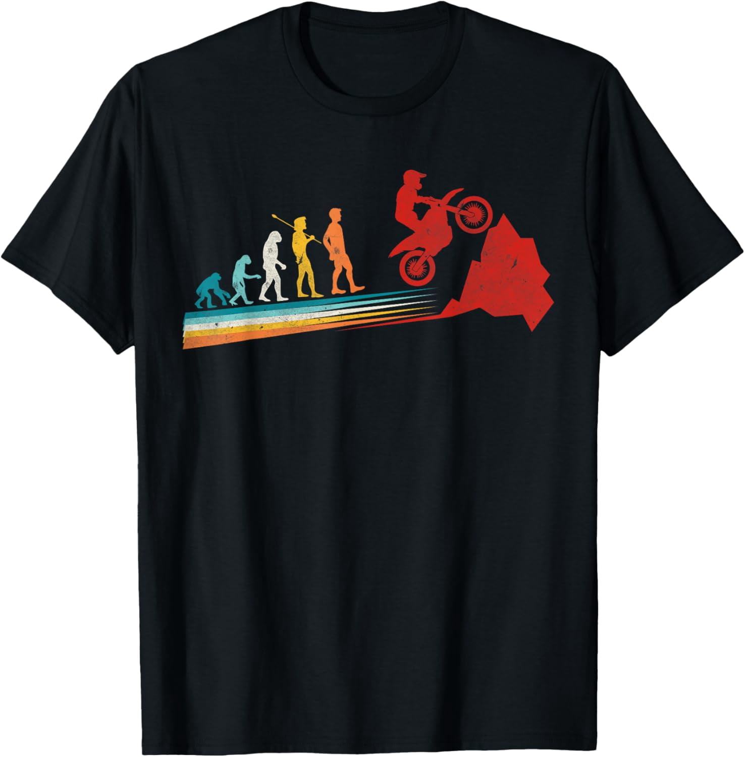 T-Shirt De Moto, Évolution Amusante Pour Hommes, Biker Superbike Moto