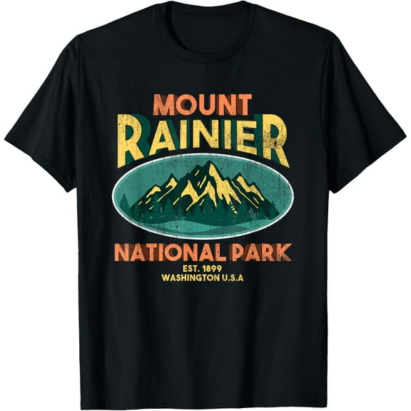 Exquisite and comfortable-Mount Rainier National Park Washington Mountains T Shirt