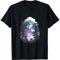 thumbnail image 1 of Exquisite and comfortable-Mountain Scene Forest Mist Nature Trees Fog T-Shirt, 1 of 4