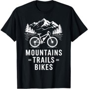 Exquisite and comfortable-Mountain Trail Bikes Lover Cycling Downhill Bike Adventure T-Shirt
