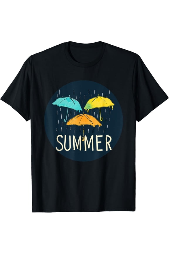 Exquisite and comfortable-Multicolor Umbrella for Summer Rain T-Shirt